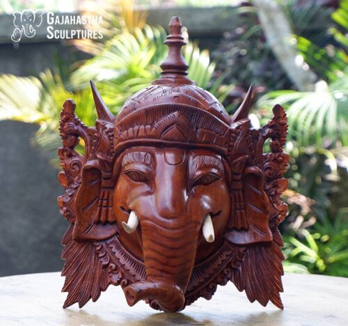 Lord Ganesha face wall hanging 1